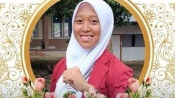 Dini, anggota Paskibraka meninggal saat mau salat dzuhur di tempat karantina.