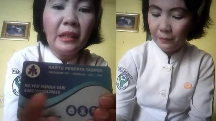 Sosok PNS wanita bernama Yesi Indola Sari yang viral karena mencari jodoh lewat media sosial.