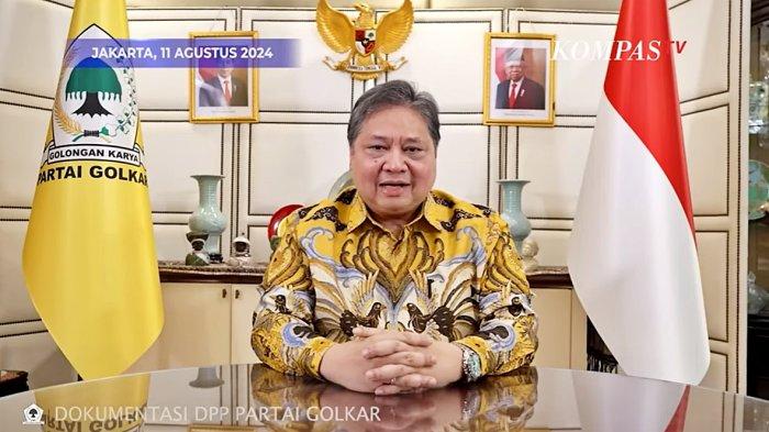 Airlangga Hartarto nyatakan mundur dari jabatan Ketua Umum Partai Golkar per 10 Agustus 2024