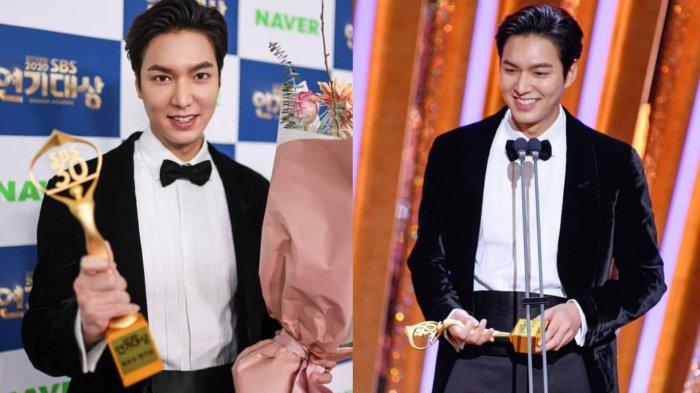 Aktor Lee Min Ho penghargaan sbs drama award
