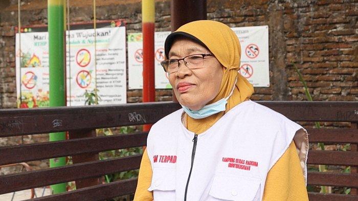 Anni Sumarni, Koordinator IBM Dakara Kusuma Kalurahan Brontokusuman, saat ditemui Tribunjogja.com di Kantor Kalurahan Brontokusuman, Selasa (19/9/2023)