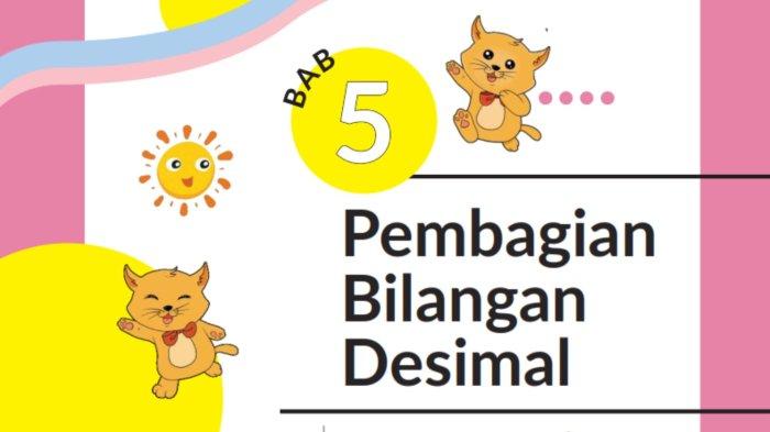 Buku Kelas 5 SD Bab 5 Belajar Bersama Temanmu matematika Volume 1