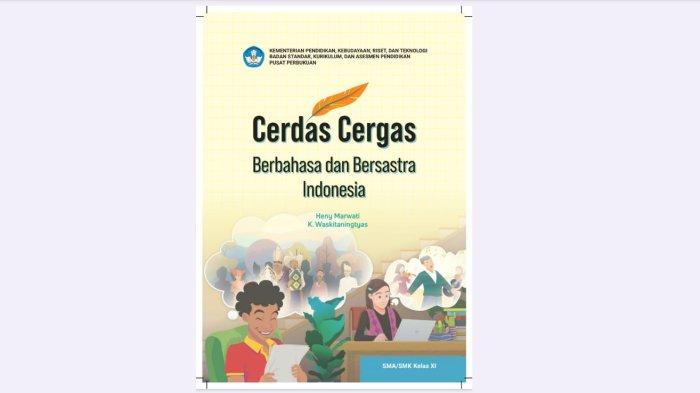 Capture Buku Cerdas Cergas Berbahasa dan Bersastra Indonesia Kelas 11