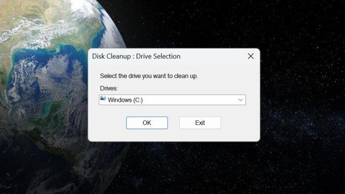 Cara membersihkan sampah di laptop Windows