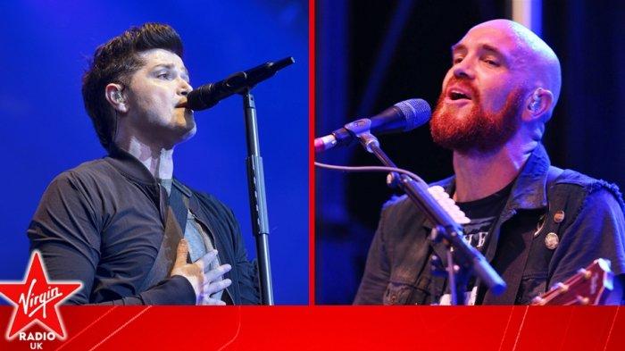 Danny O’Donoghue (kiri) dan Mark Sheehan (kanan) The Script