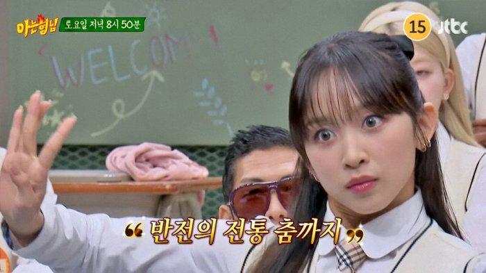Dita Karang SECRET NUMBER menarikan Tari Pendet Bali di Knowing Bros Episode 405