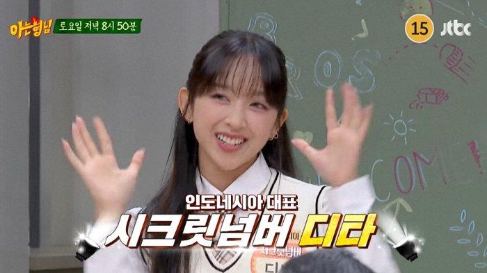 Dita Karang SECRET NUMBER tampil di Knowing Bros Episode 405