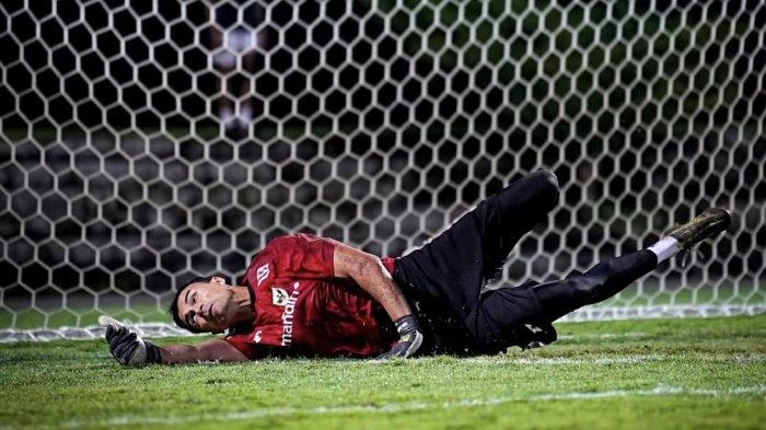 Emil Audero saat latihan bersama Timnas Indonesia yang bakal hadapi China dan Jepang di Bali