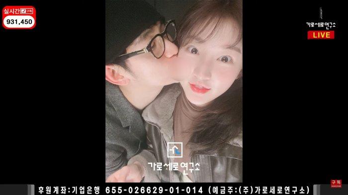 Foto masa lalu Kim Soo Hyun dan Kim Sae Ron, saat Kim Soo Hyun mencium pipi Kim Sae Ron. Foto ini diungkap oleh Bibi Kim Sae Ron melalui kanal YouTube @HOVERLAB2018.