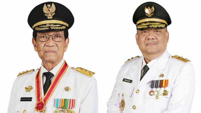 Gubernur DIY Sri Sultan Hamengku Buwono X dan Wakil Gubernur DIY Kanjeng Gusti Pangeran Adipati Aryo (KGPAA) Paku Alam X