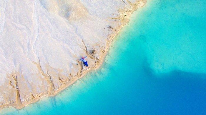 Gurun Pasir Bintan atau Gurun Telaga Biru Bintan di Kepri