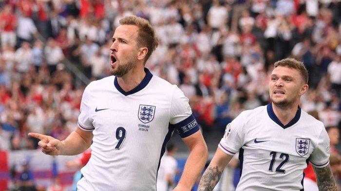 Harry Kane dan Kieran Trippier di Euro 2024