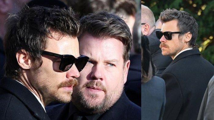 Harry Styles dan James Cordon di pemakaman Liam Payne