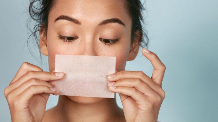 Ilustrasi face paper oil control