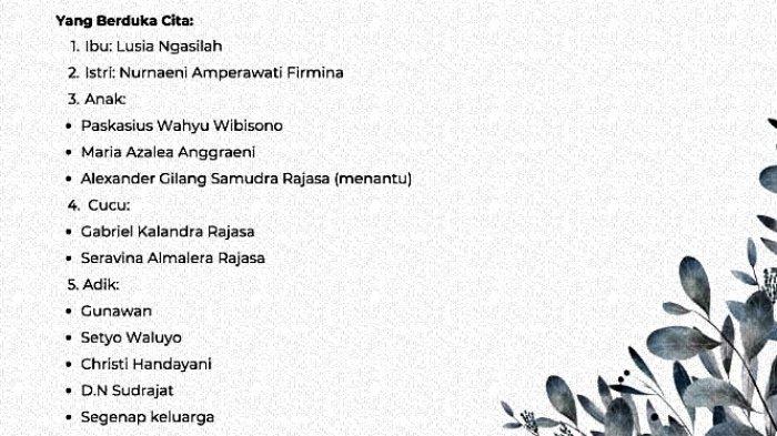 Info misa requiem dan jadwal pemakaman Joko Pinurbo (Jokpin)