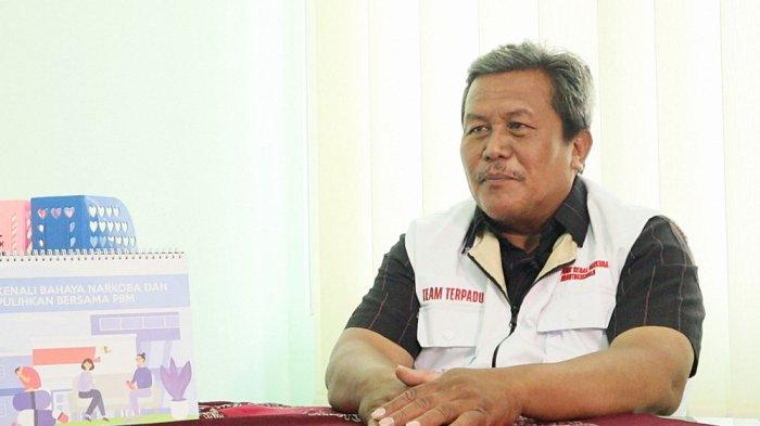 Iptu Untoro, Tim Terpadu Kampung Bebas Narkoba Kalurahan Brontokusuman, saat ditemui Tribunjogja.com di Kantor Kalurahan Brontokusuman, Selasa (19/9/2023)