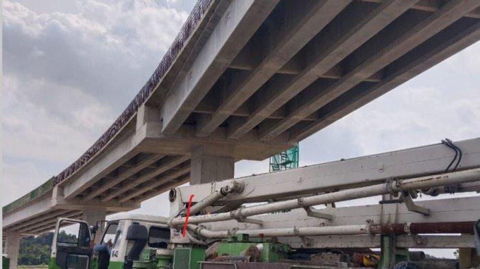 TOL MELAYANG: Proyek strategis nasional ini memiliki panjang 3,2 kilometer dengan desain at grade dan elevated.