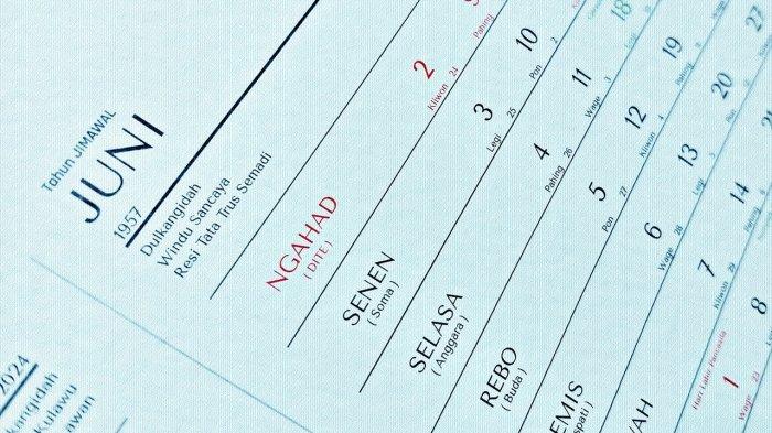 KALENDER JAWA BULAN INI JUNI 2024
