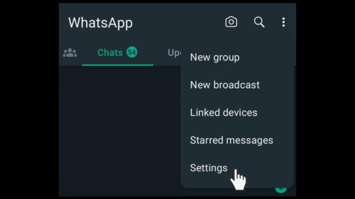 Langkah 2 Back Up Chat