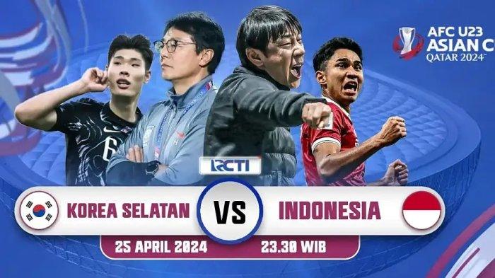 Link Streaming dan Cara Langganan Vision Plus untuk Nonton Piala Asia U23 2024 Indonesia vs Korea