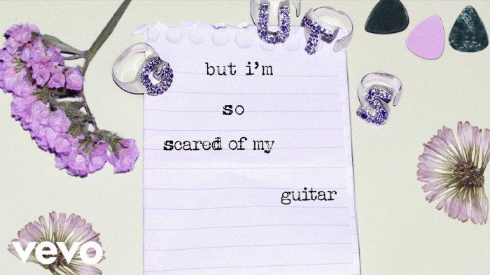 Lirik Lagu Scared of My Guitar by Olivia Rodrigo