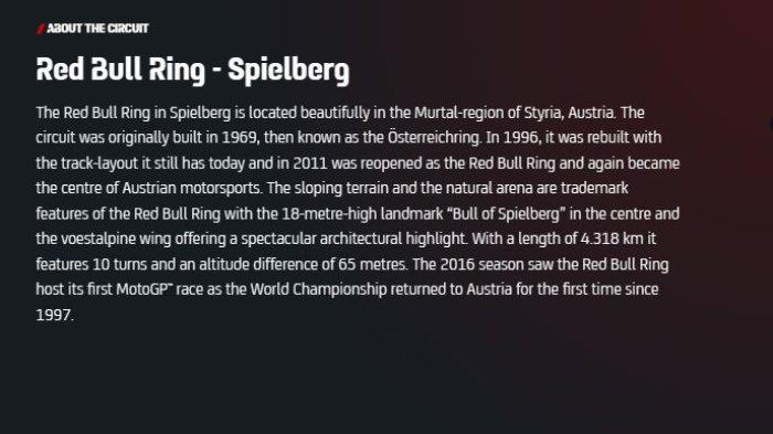 Sirkuit Red Bull Ring Austria