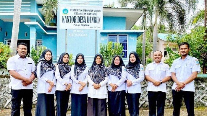 Pegawai Pemerintah Desa Dendun, Pulau Dendun, Bintan, Kepri