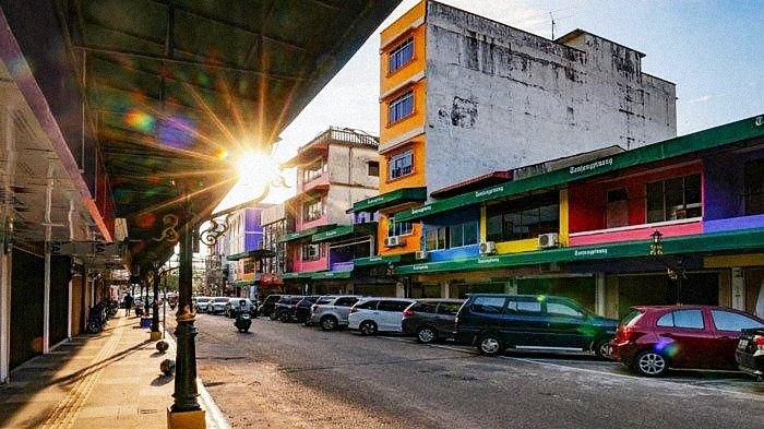Kota Gurindam Dua Belas, Tanjungpinang, Kepri. FOTO: Pesona Kota Lama Tanjungpinang di Jalan Merdeka