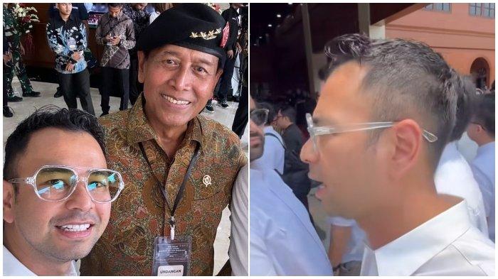 Raffi Ahmad mengikuti peresmian Graha Utama Akademi Militer di Magelang, Senin (29/1/2024)