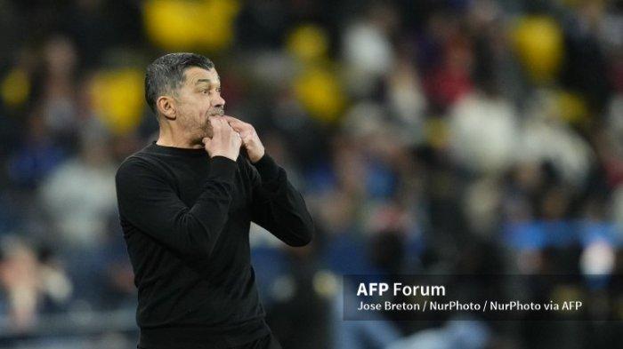 Sergio Conceiçao di Supercoppa Italiana antara Inter Milan vs AC Milan di Kingdom Arena 6 Januari 2025 di Riyadh, Arab Saudi.