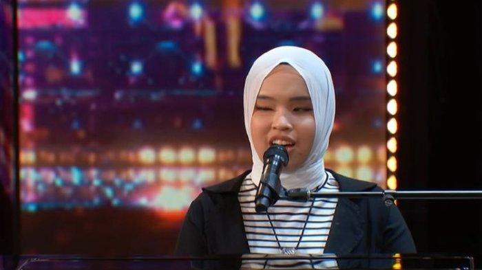 Putri Ariani di babak audisi AGT 2023