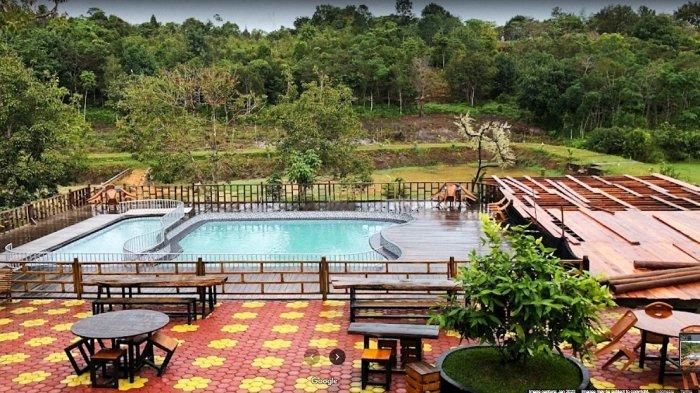 Suasana Rumah Kebun Batu Kacang di Kabupaten Lingga, Kepulauan Riau