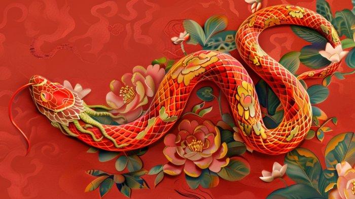 Ilustrasi foto Tahun Baru China 2025 Tahun Ular Kayu 2025 yang jatuh pada Rabu (29/1/2025).