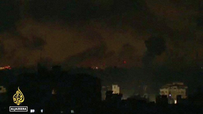 Footage Gaza, Palestina, dari video berita Al Jazeera via YouTube Al Jazeera