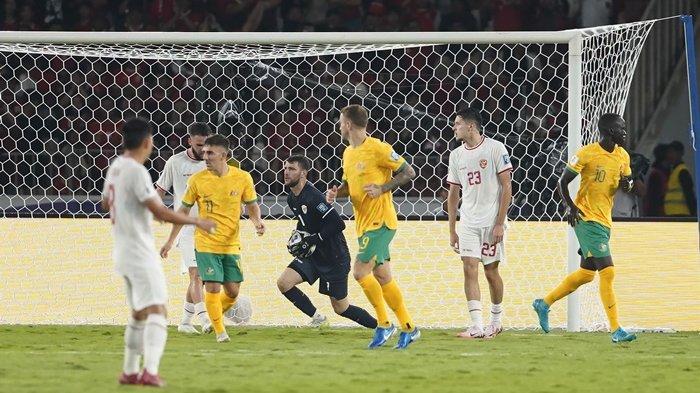 Timnas Indonesia saat berlaga melawan Australia di Stadion Utama Gelora Bung Karno (GBK) Senayan, Jakarta, Selasa (10/9/2024) malam