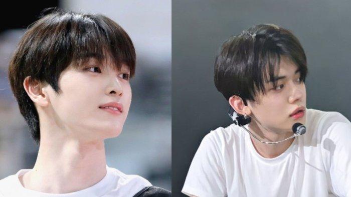 Yeonjun TXT (Kanan) & Sungchan NCT (Kiri)
