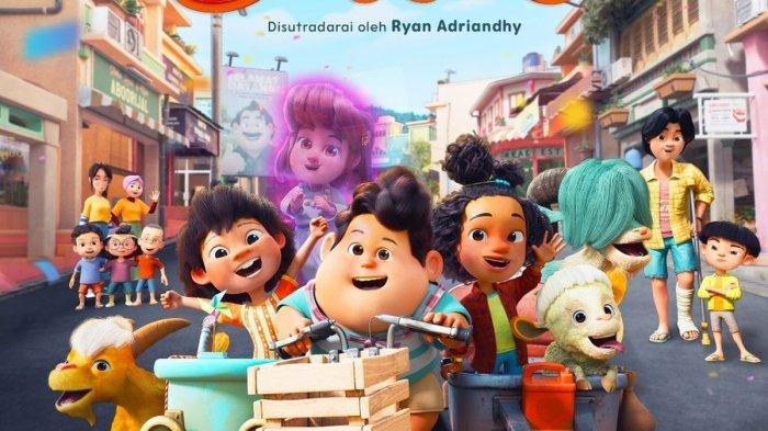 FILM ANIMASI : Film Jumbo digadang jadi film animasi indonesia pertama yang bakal di rilis secara glibal fi 17 negara.(Humas Film Jumbo)