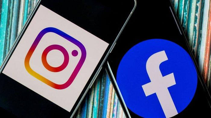 Instagram dan Facebook.