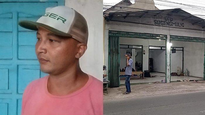 ISTRI BUNUH SUAMI - Nur Ajemi Prasanto (43) kerabat kecil korban saat dikonfirmasi di rumah duka, di Desa Catakgayam, Kecamatan Mojowarno, Kabupaten Jombang, Jawa Timur, Rabu (25/6/2025). Sebut sering bertemu istri korban, berbarengan dengan korban yang menghilang satu bulan lebih.