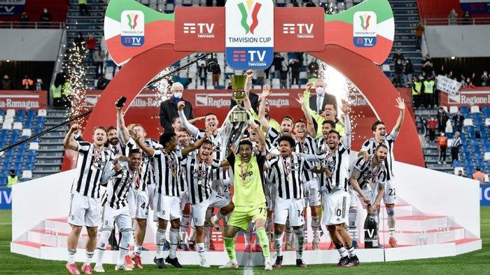 Juventus juara Coppa Italia 2020/2021.