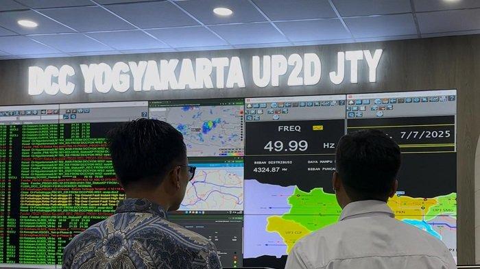 KUNJUNGAN: Wakil Menteri BUMN sekaligus Komisaris PT PLN (Persero), Aminuddin Ma’ruf, melakukan kunjungan kerja ke Unit Pelaksana Pelayanan Pelanggan (UP3) Yogyakarta pada Senin (7/7/2025).