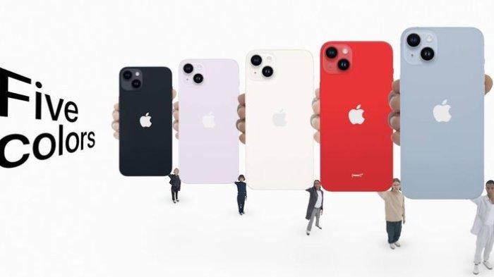 Pilihan warna iPhone 14