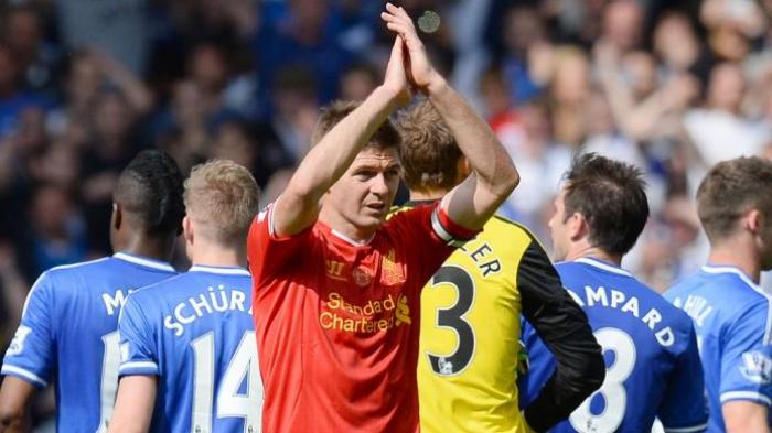 Kapten Liverpool, Steven Gerrard.