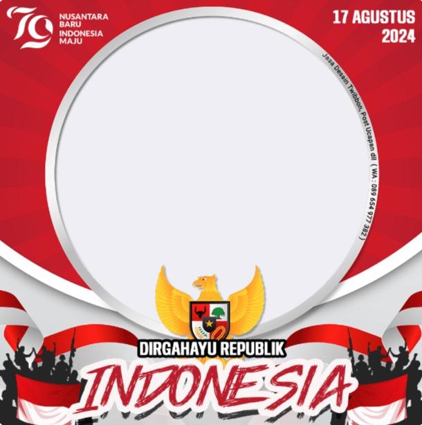 Twibbon HUT Ke-79 RI 3