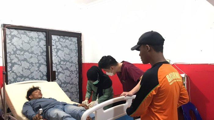 Inilah ABK yang selamat usai Kapal LCT Rimba Raya tenggelam di Sungai Seimanggaris, Nunukan, Kalimantan Utara, Jumat (3/11/2023).