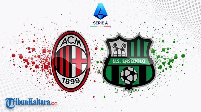 AC Milan vs Sassuolo di Liga Italia. (TribunKaltara.com / Cornel Dimas Satrio K)