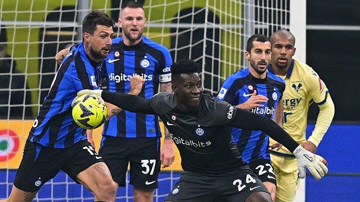 Andre Onana ketika mengawal gawang Inter Milan. (inter.it)