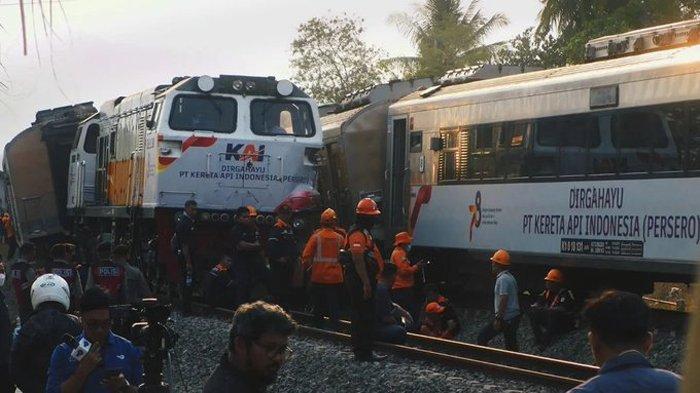 Begini kondisi terbaru kereta api Argo Semeru yang anjlok di Kulonprogo Yogyakarta dan sempat viral di media sosial