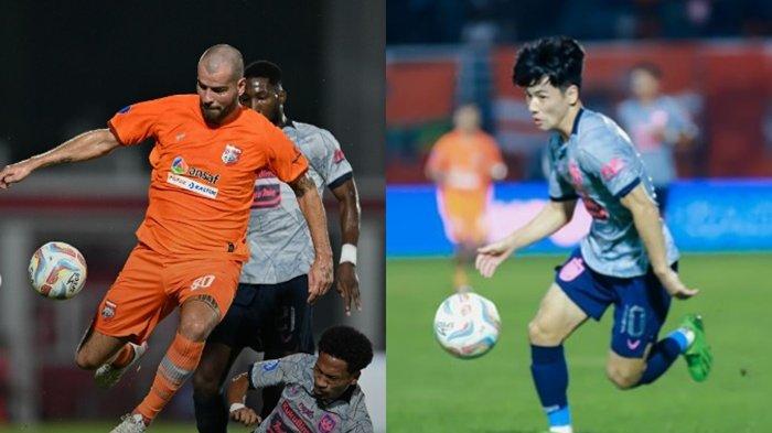 FOTO Wiljan Pluim (kiri) dan Taisei Marukawa. Berikut ini kata Pieter Huistra usai Borneo FC gebuk PSIS Semarang di Liga 1, Wiljan Pluim mulai panas, hingga Taisei Marukawa yang tak berkutik di Stadion Segiri Samarinda.