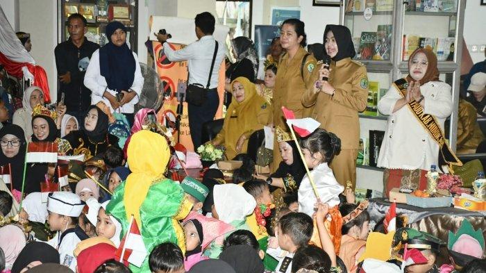 Bupati Nunukan Asmin Laura hadiri peringatan HANI ke-40 di Alun-alun Nunukan, Senin (05/08/2024), pagi